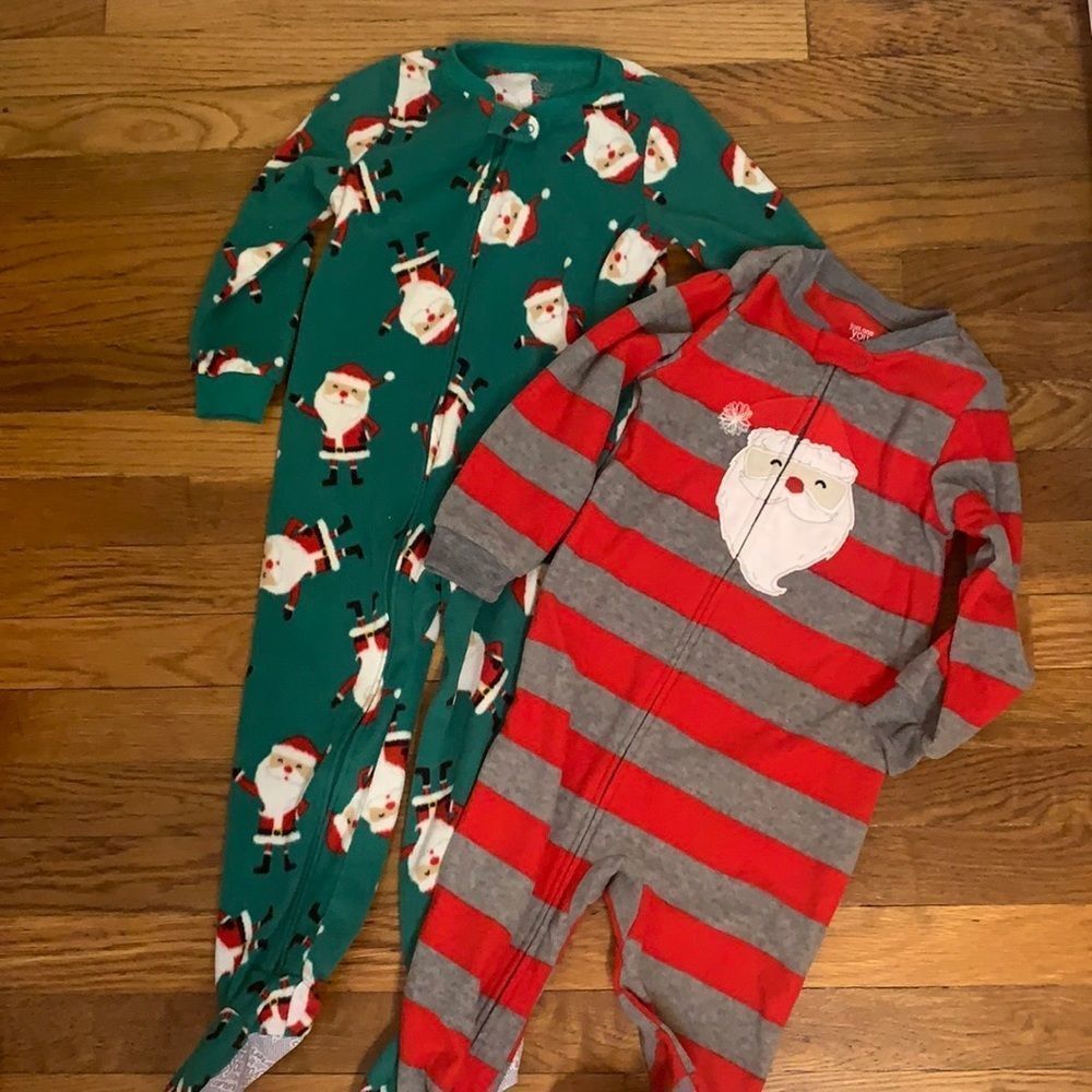 Santa Baby Footie Pajama (Pair)
